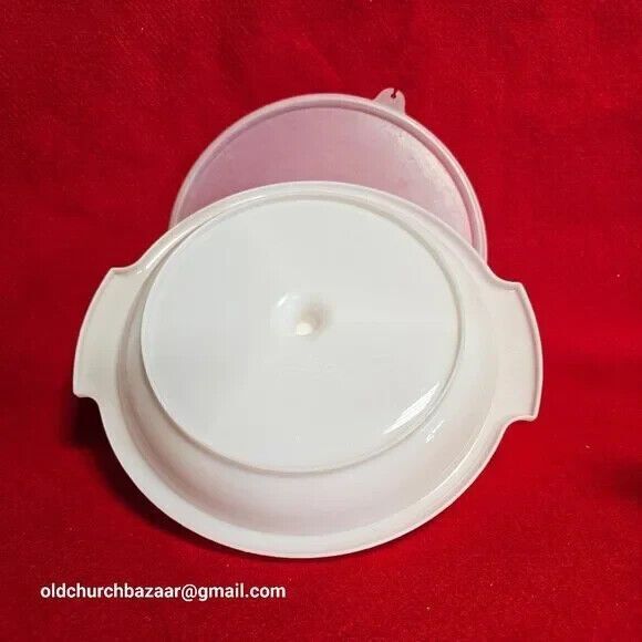 Vintage Tupperware Millionaire Line Pickle Relish Tray #608 w Tupper! Seal Lid - Picture 3 of 7